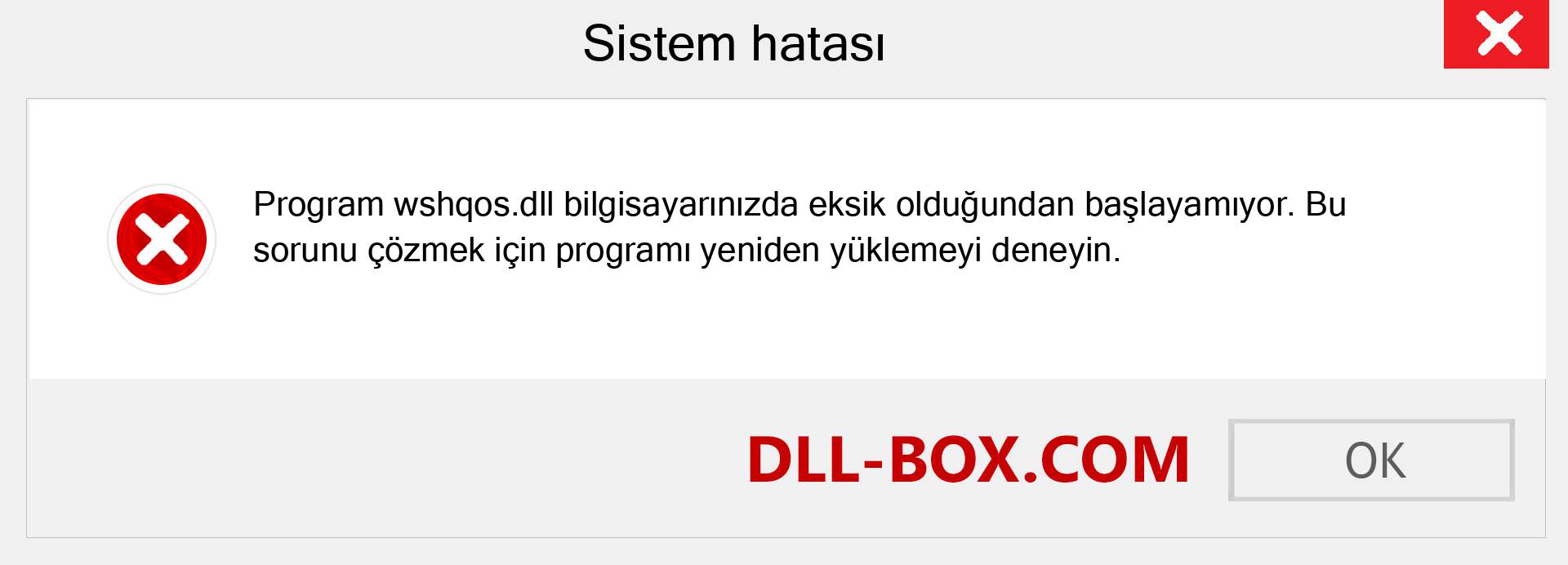 wshqos.dll dosyası eksik mi? Windows 7, 8, 10 için İndirin - Windows'ta wshqos dll Eksik Hatasını Düzeltin, fotoğraflar, resimler